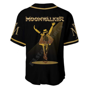 Bob Marley/ Michael Jackson Baseball Jersey Shirt Baseball Shirt 3D Printed Shirt Casual Shirts hip hop Tops
