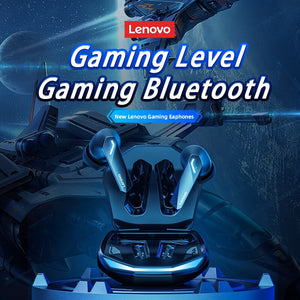Hip Hop Approved Lenovo GM2 Pro Bluetooth 5.3 Earphones Sports Headset Wireless In-Ear Gaming Low Latency Dual Mode Music Headphones New