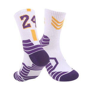 New Elite Basketball Socks Men Non-slip Basketball Socks Breathable Sweat Absorbing